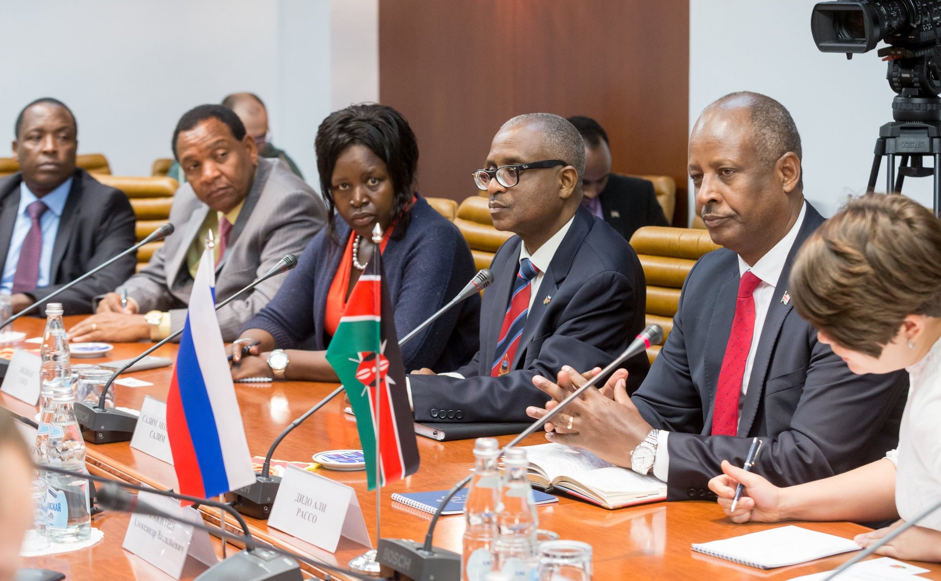 Встреча О. Тимофеевой с членом Комитета Национального собрания Кении по обороне и международным делам Дидо Али Рассо