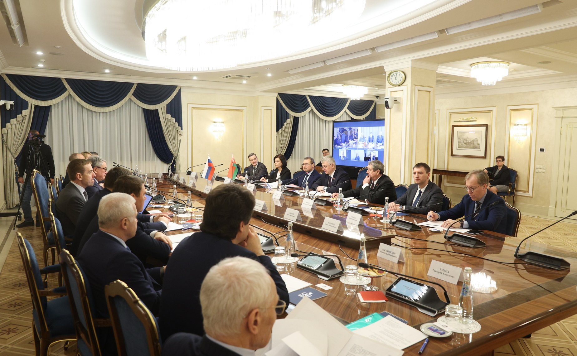 Заседание Межпарламентской комиссии СФ и Совета Республики Национального собрания Республики Беларусь по межрегиональному сотрудничеству