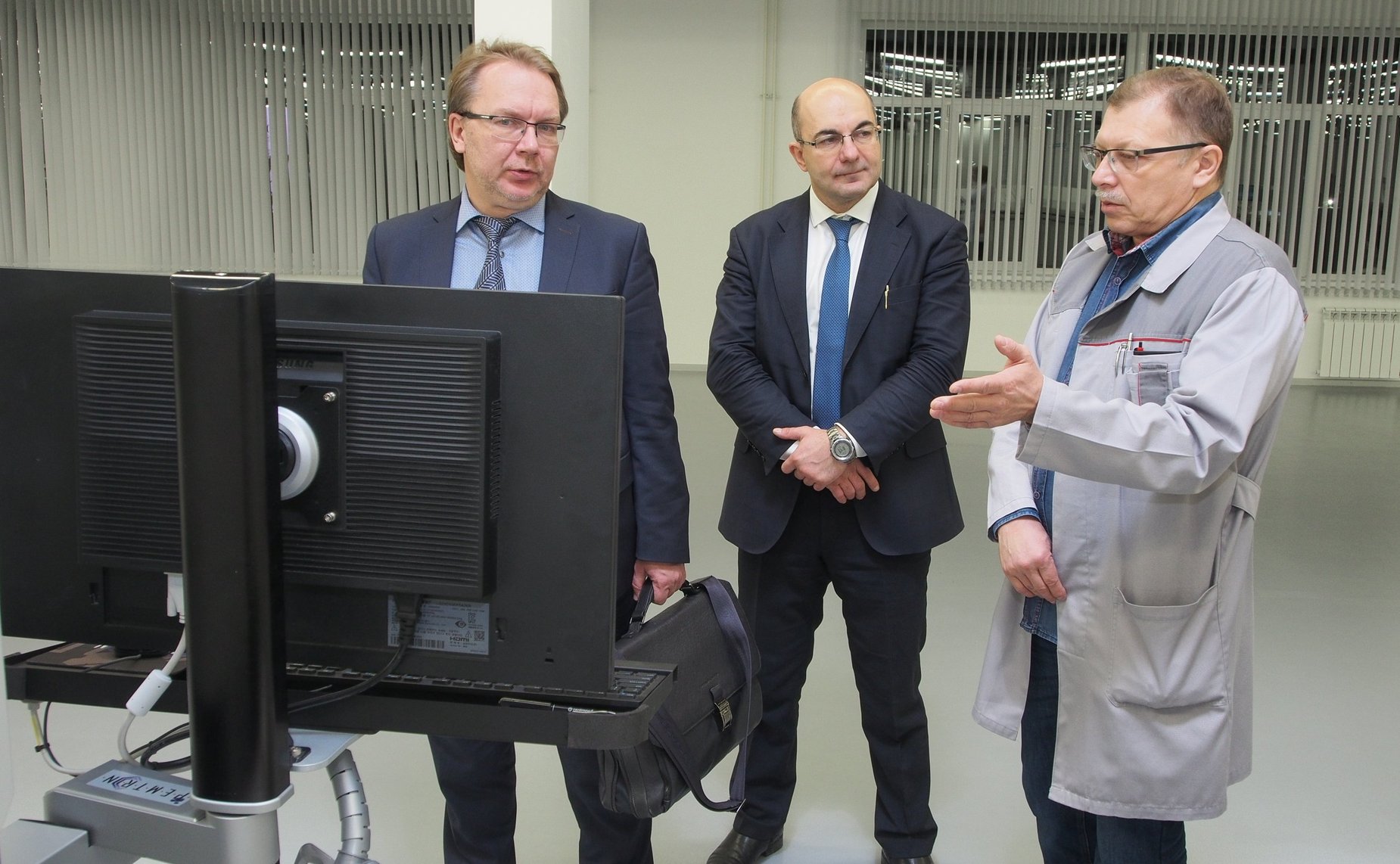 Открытие 2-й очереди предприятия «Элтекс»