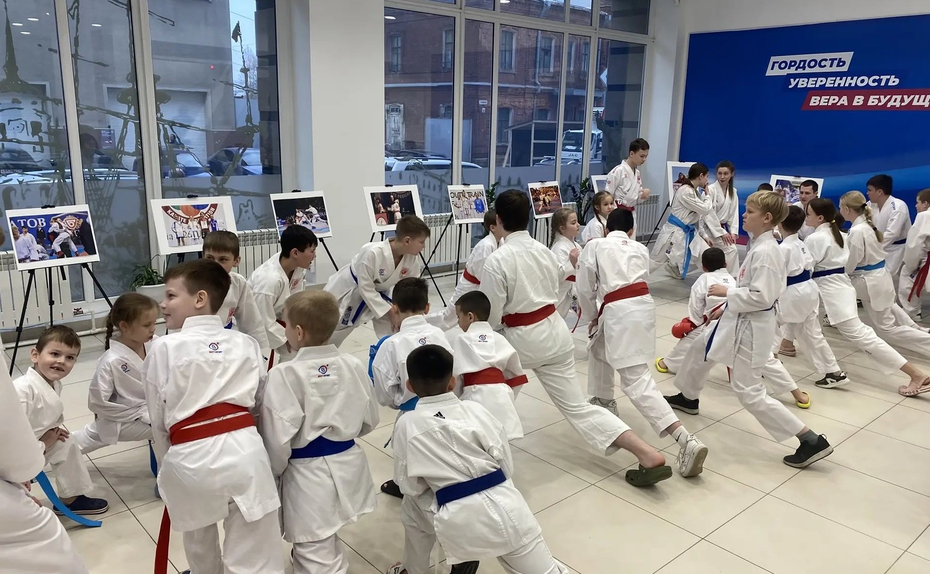 Мероприятие в рамках культурно-патриотического проекта «Чемпионом стать реально» для юных воронежских спортсменов