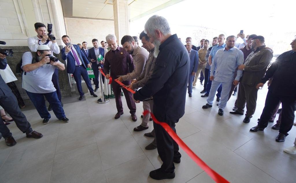 Торжественное открытие главного учебного корпуса Грозненского государственного нефтяного технического университета имени академика М.Д. Миллионщикова (ГГНТУ)