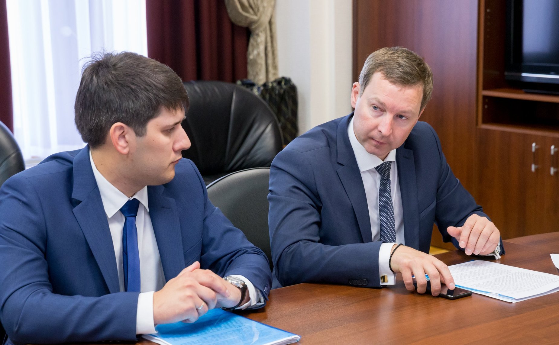 Встреча М. Щетинина с представителями Ярославской области