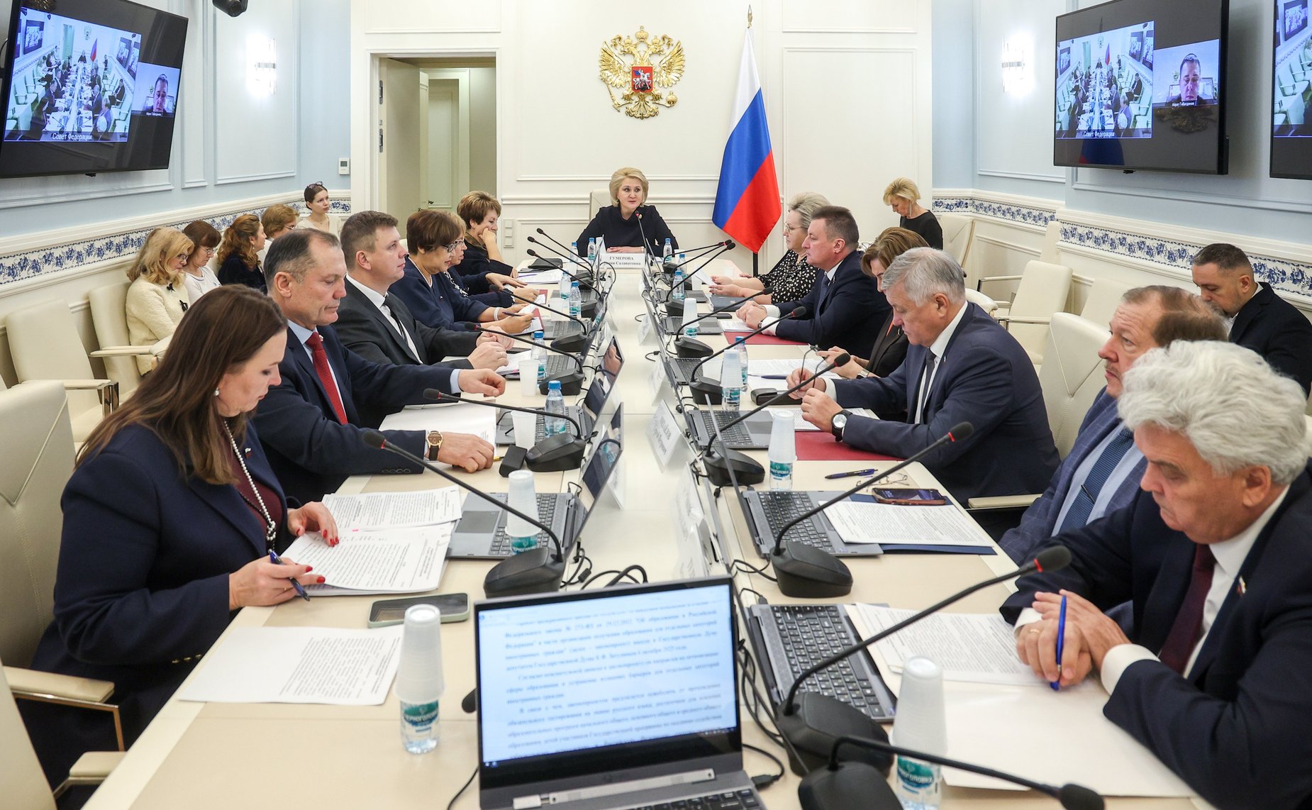 Заседание Комитета Совета Федерации по науке, образованию и культуре