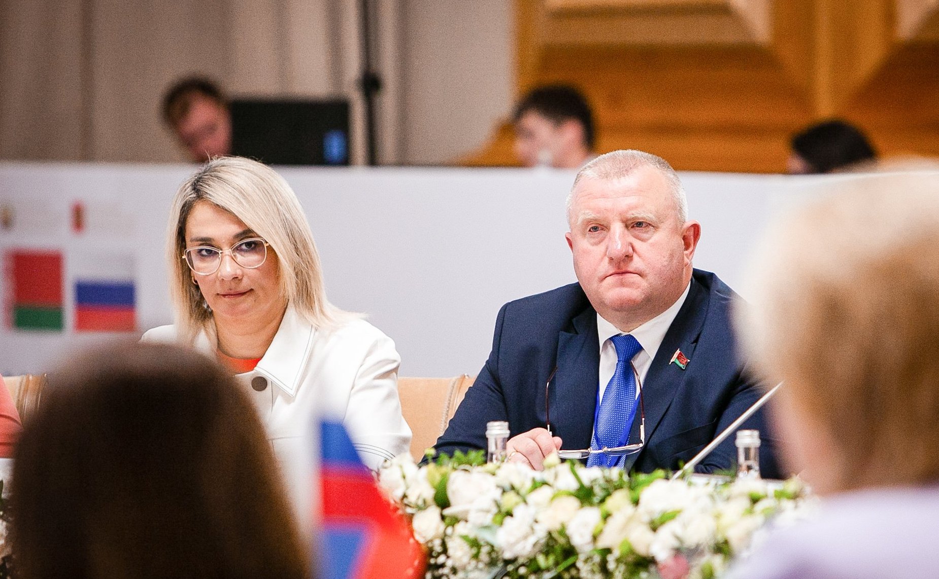 Заседание секции 1 «Гуманитарное сотрудничество России и Беларуси. Итоги десятилетия и перспективы развития». X Форум регионов России и Беларуси