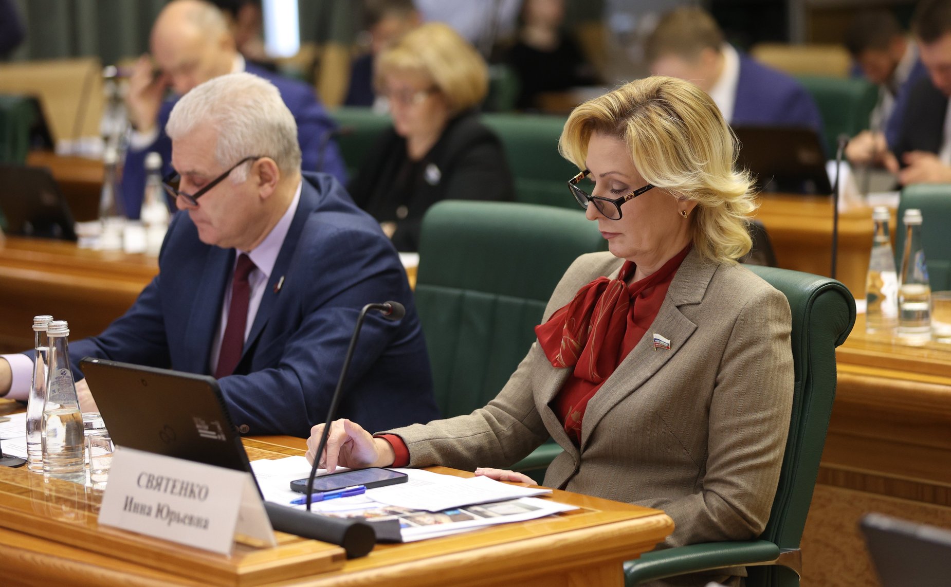 Заседание Президиума Совета законодателей РФ