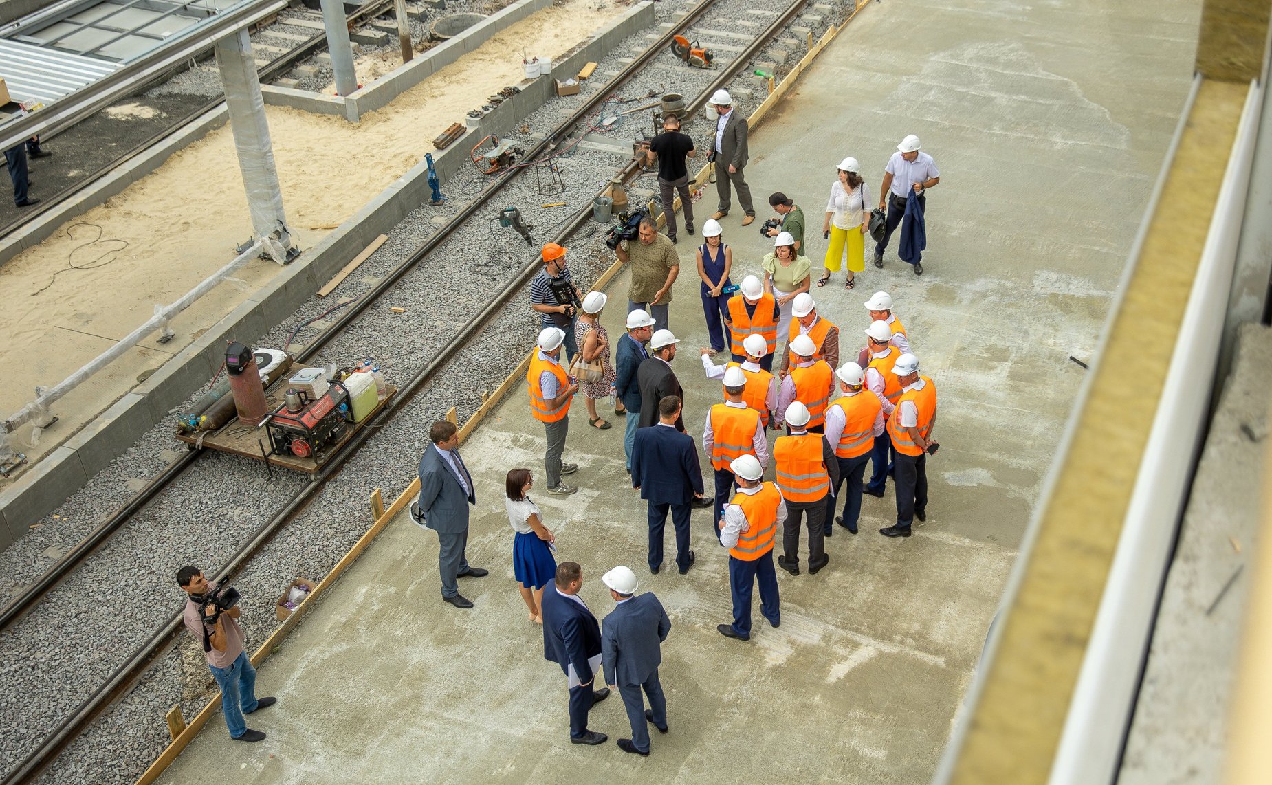 Андрей Яцкин в ходе рабочей поездки в регион посетил город Таганрог и осмотрел объекты городской среды