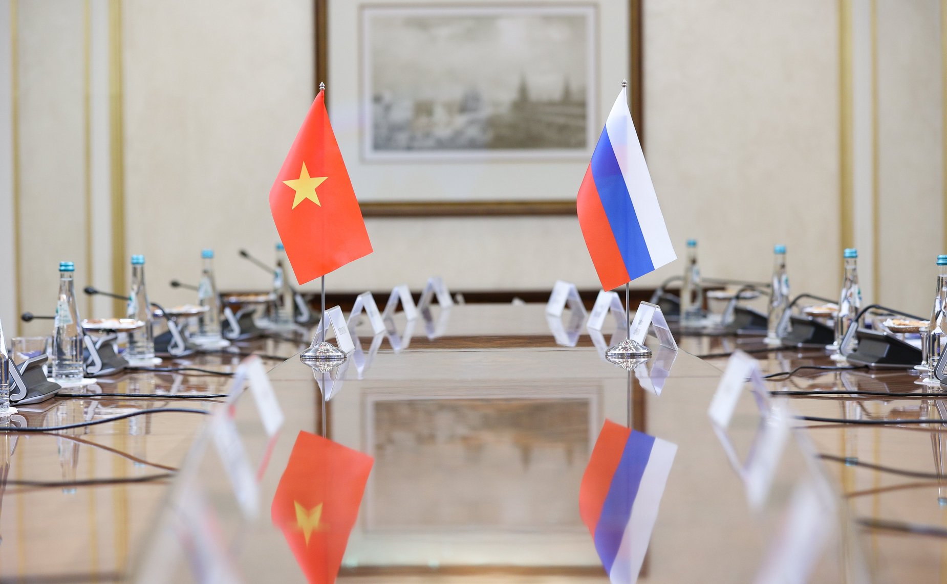 Валентина Матвиенко провела встречу с Премьер-министром Социалистической Республики Вьетнам Фам Минь Тинем