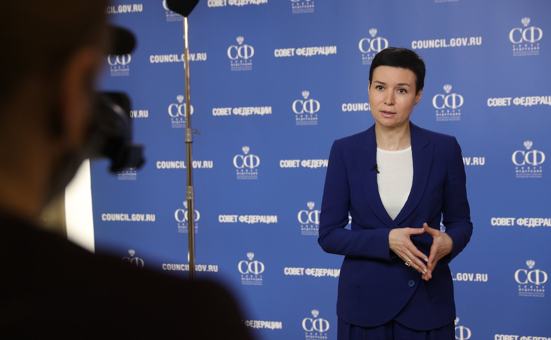 Брифинг Ирины Рукавишниковой