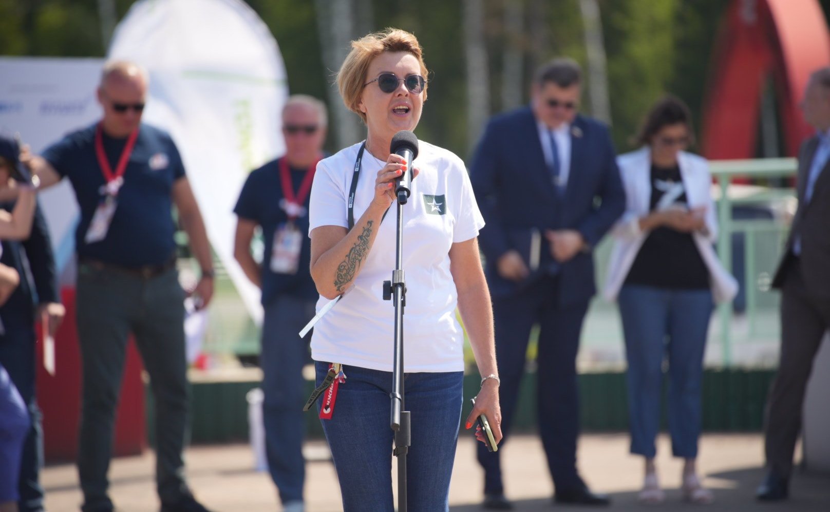 Участники проекта «Поезд Памяти» посетили Центральный парк ВС РФ «Патриот»