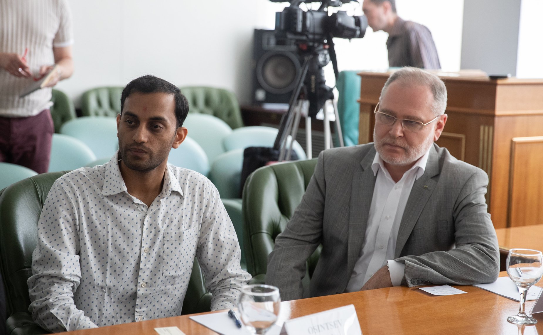 Встреча Игоря Морозова с делегацией Республики Индия