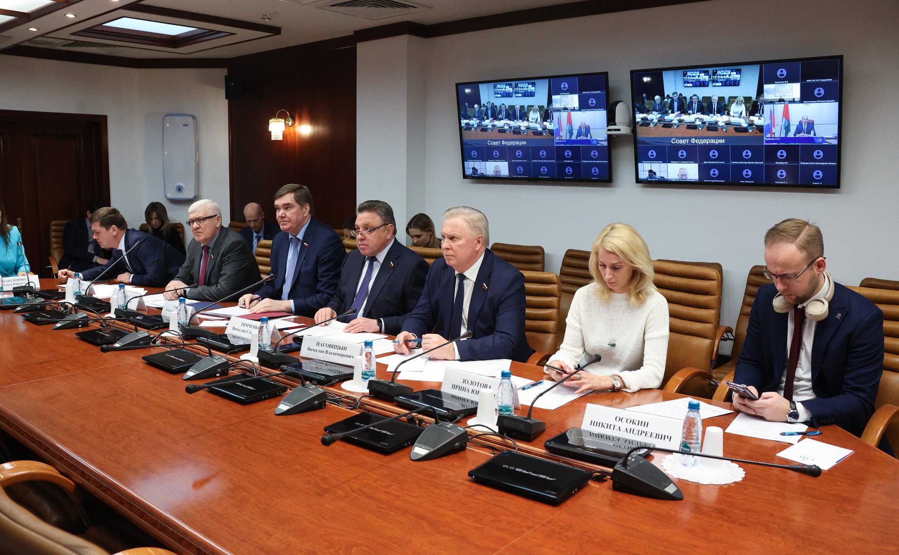 Совещание Комитета Совета Федерации по Регламенту и организации парламентской деятельности