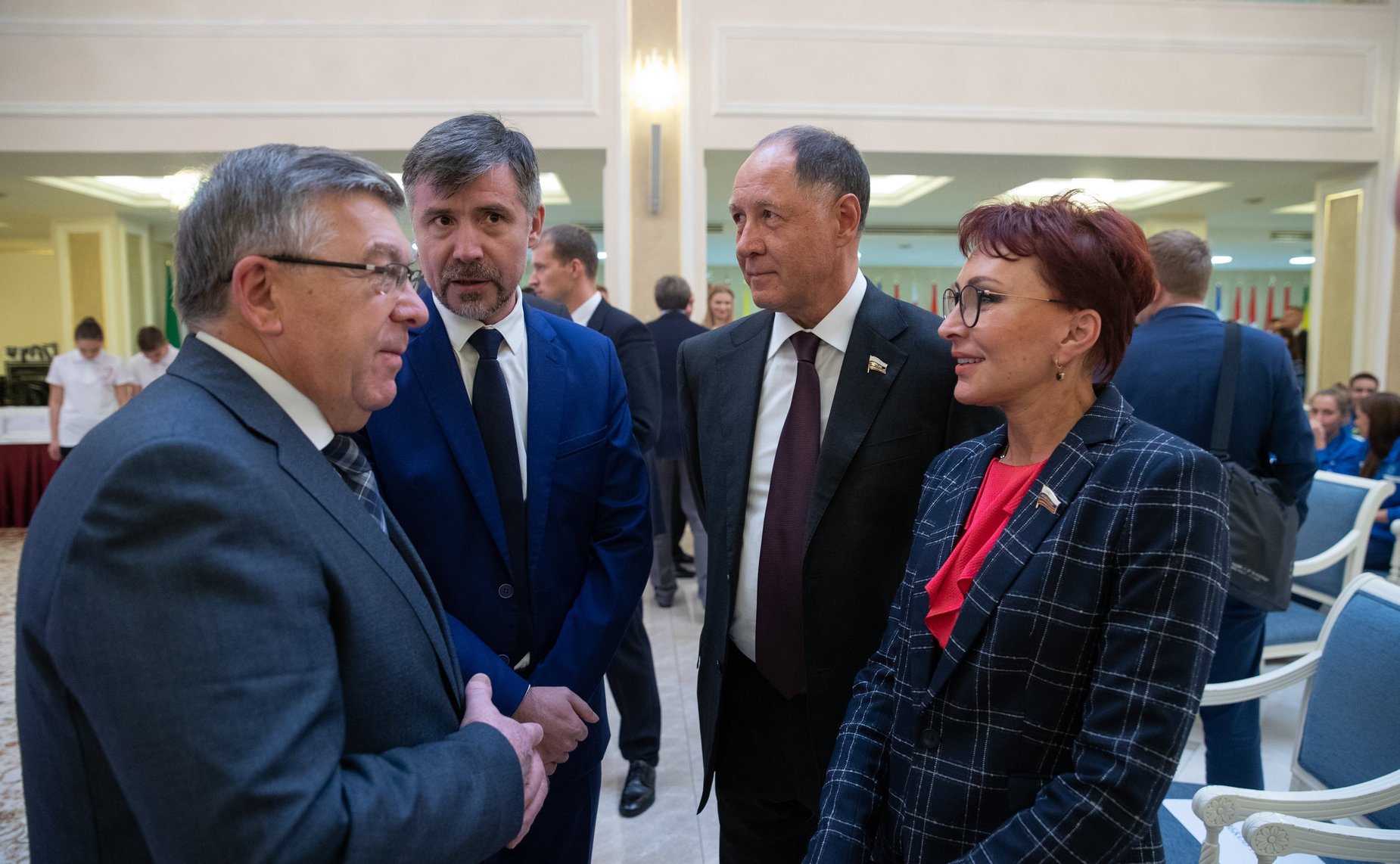 Церемония награждения победителей и призёров IV летней Спартакиады молодежи России в Совете Федерации