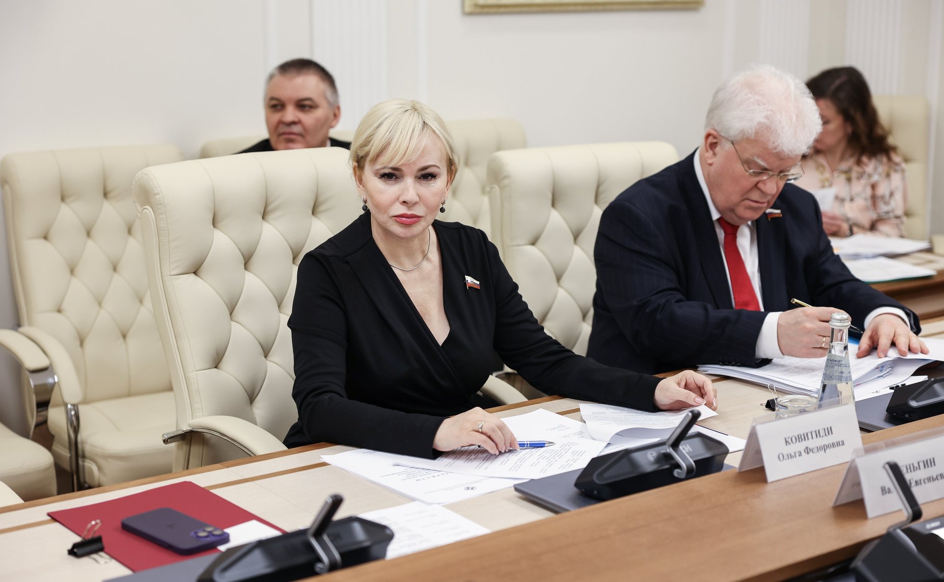 Участие сенаторов РФ в заседании Постоянной комиссии ПА ОДКБ по политическим вопросам и международному сотрудничеству