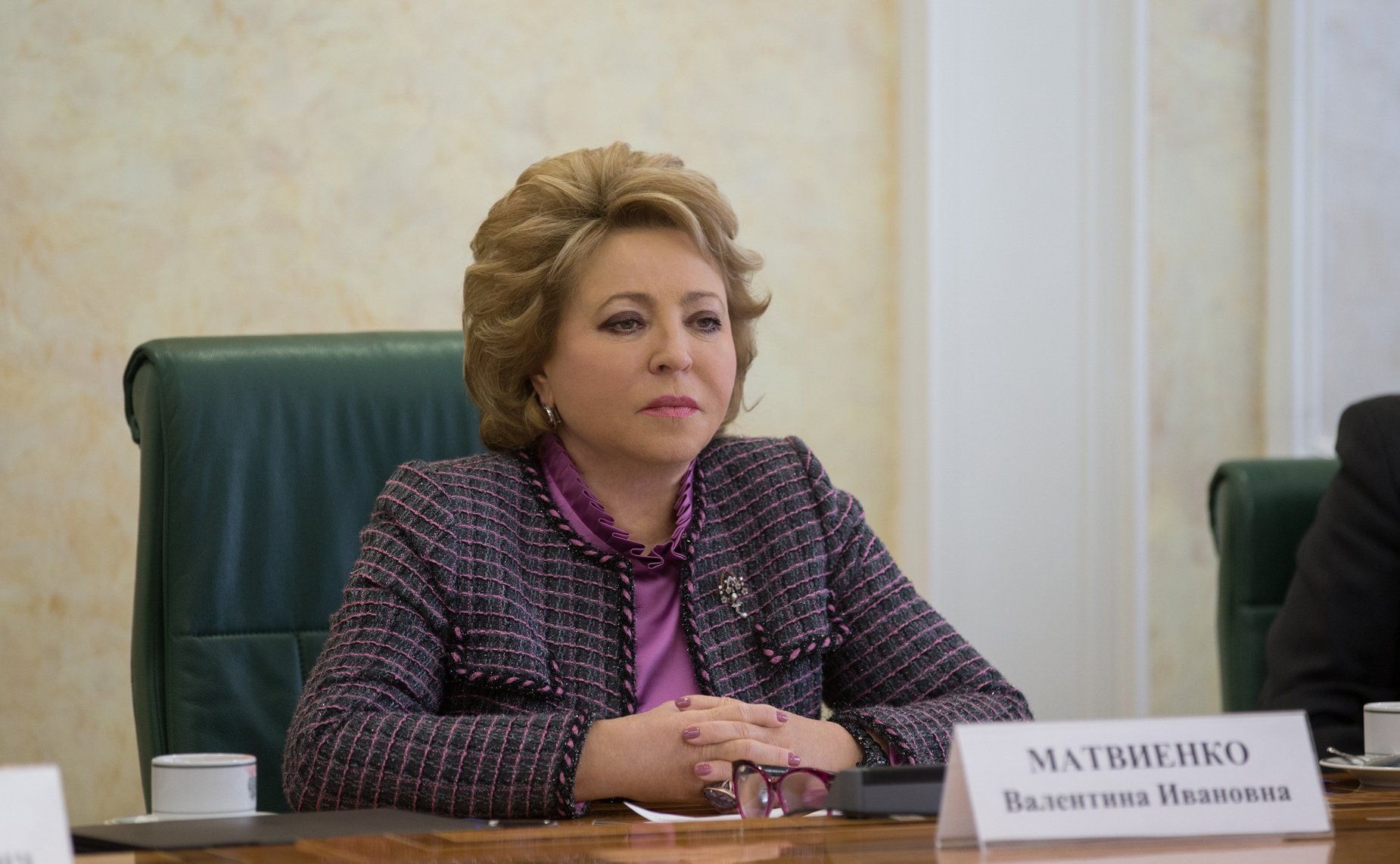 В. Матвиенко