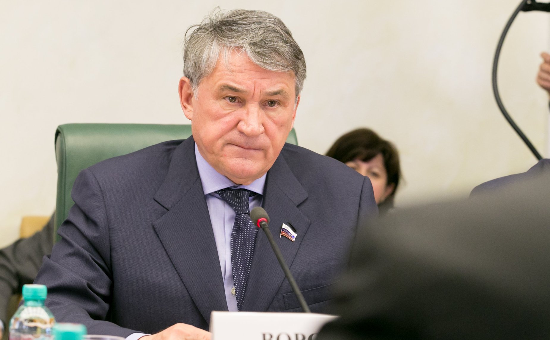 Ю. Воробьев на заседании Комитета поддержки жителей Юго-Востока Украины