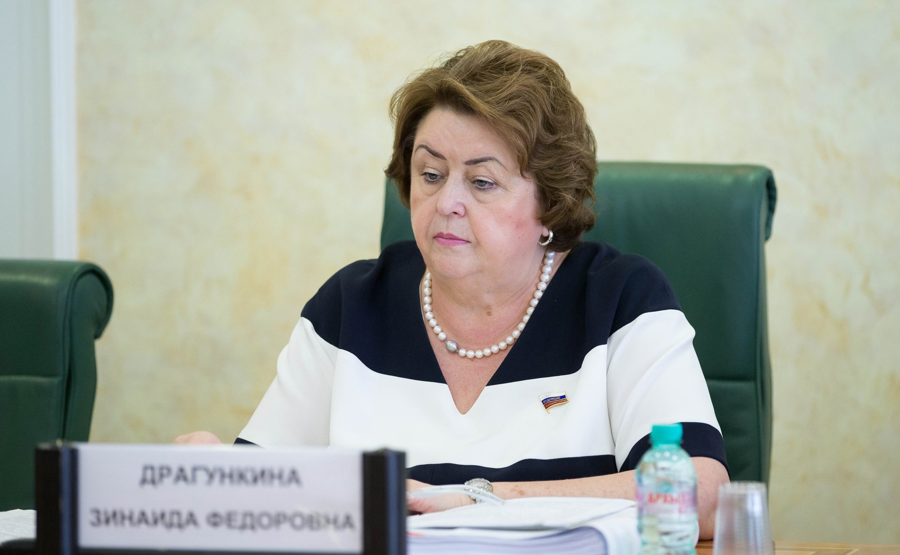 З. Драгункина Заседание Комитета СФ по науке, образованию и культуре, на котором рассмотрен вопрос о реализации государственной политики РФ в сфере образования