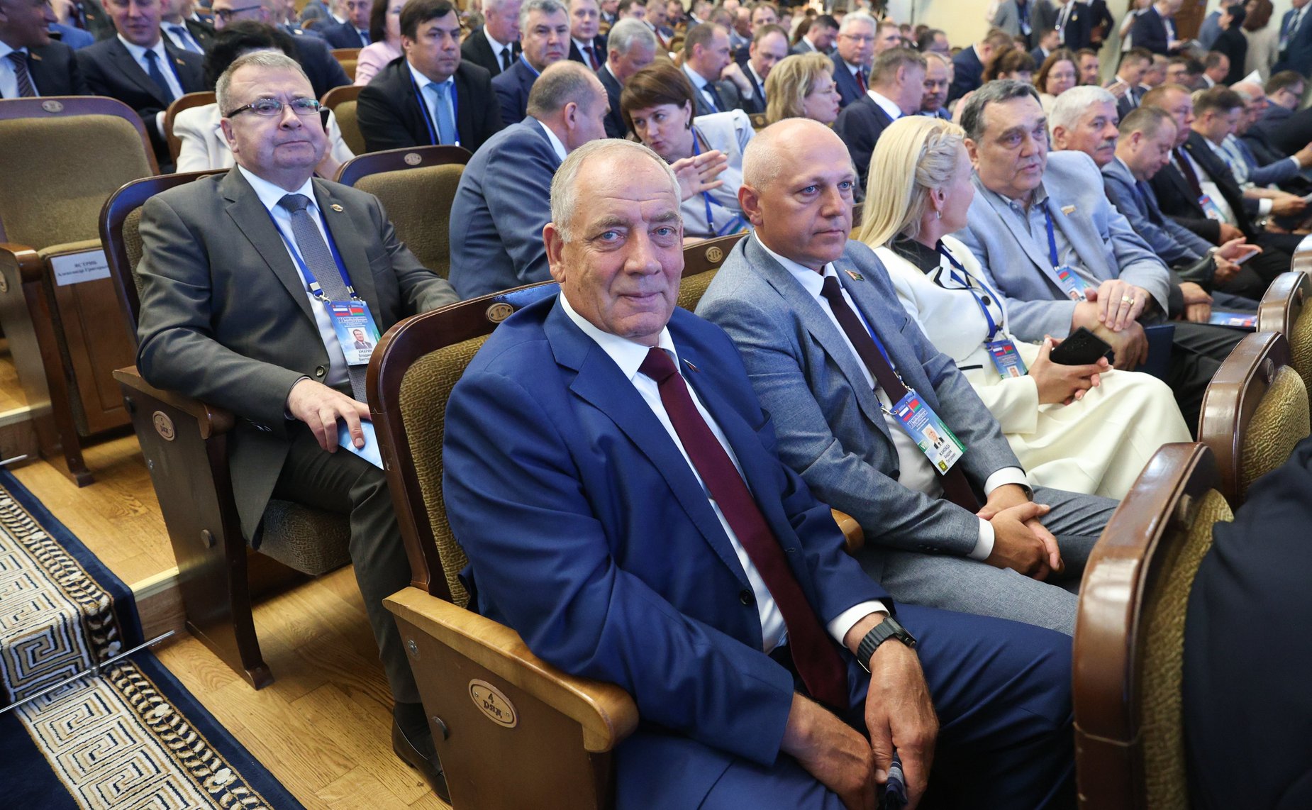 Пленарное заседание ХI Форума регионов Беларуси и России