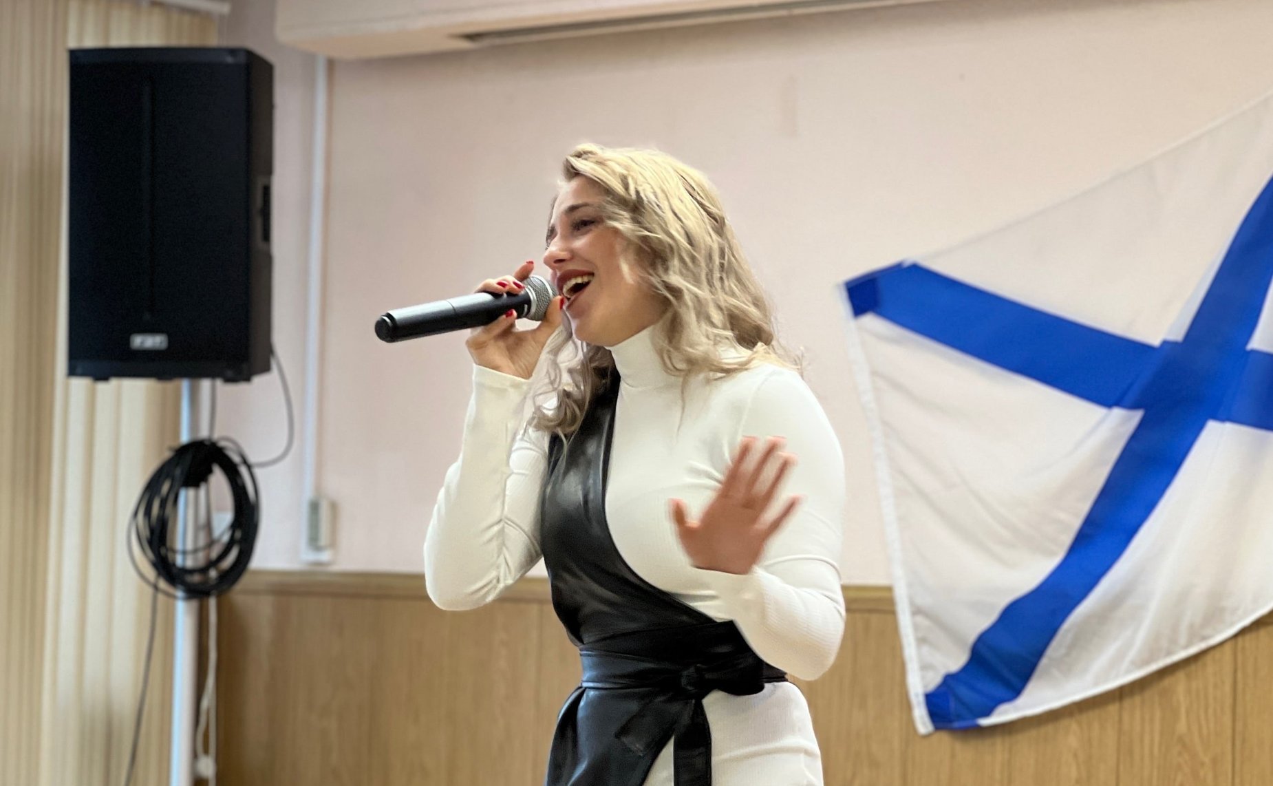 Татьяна Сахарова навестила в Военно-морском госпитале в Мурманской области проходящих лечение участников СВО