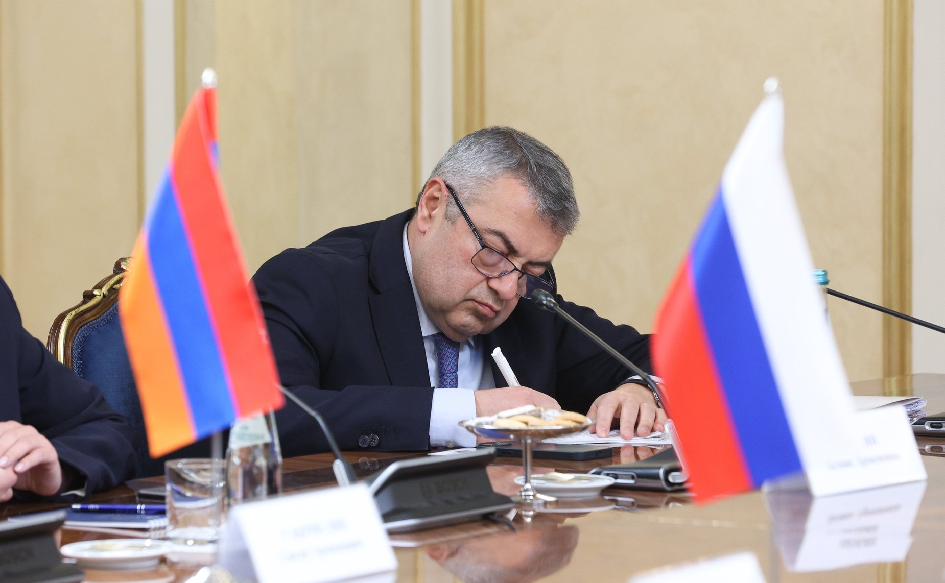 Встреча Председателя Совета Федерации Валентины Матвиенко с Председателем Национального Собрания Республики Армения Аленом Симоняном