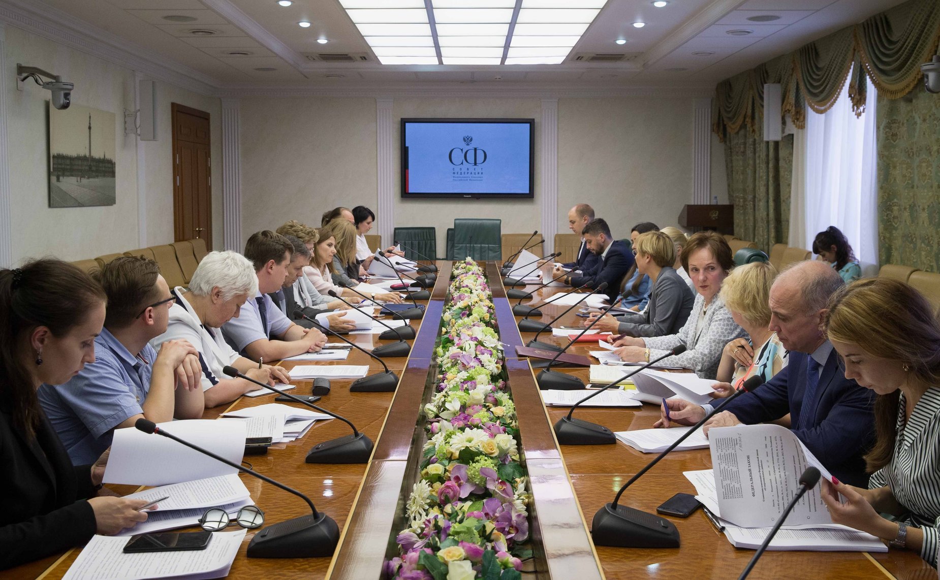 Заседание Временной комиссии СФ по развитию информационного общества