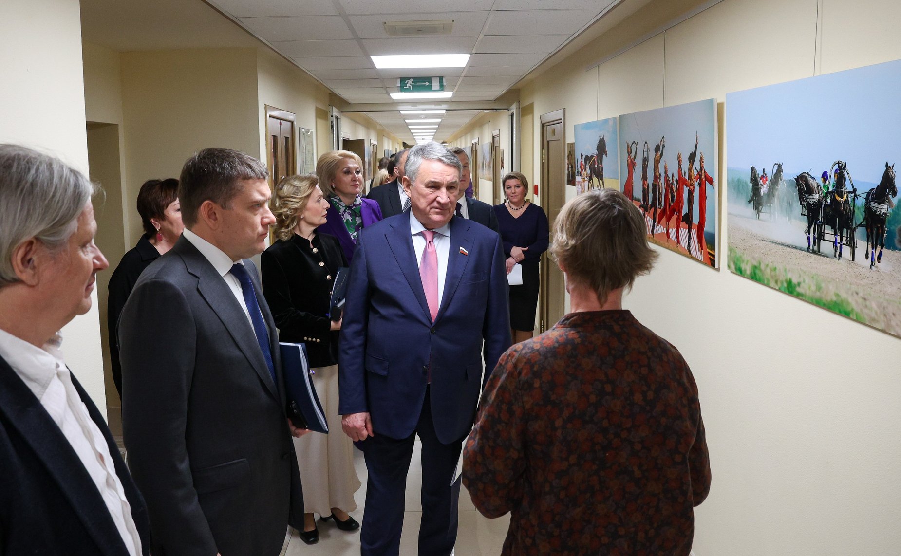 В Совете Федерации прошла церемония открытия выставки «250-летие Орловской рысистой породы лошадей»