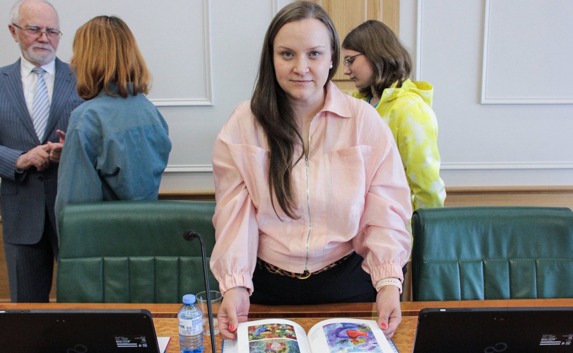 Встреча заместителя председателя Комитета СФ по международным делам Фарита Мухаметшина с детьми-победителями международного проекта «Территория успеха: Пегас»