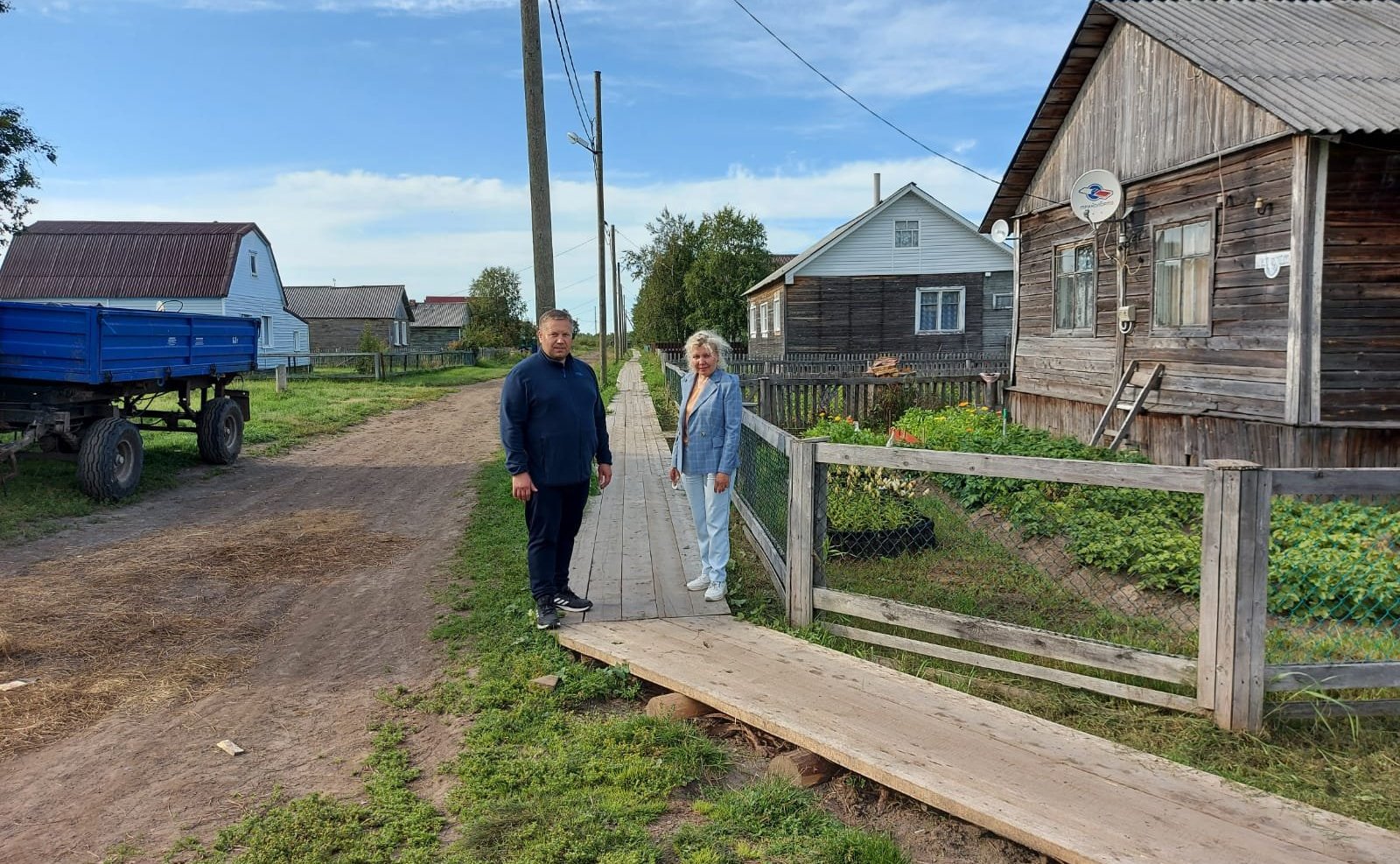 Денис Гусев посетил село Несь муниципального образования «Канинский сельсовет» Ненецкого АО