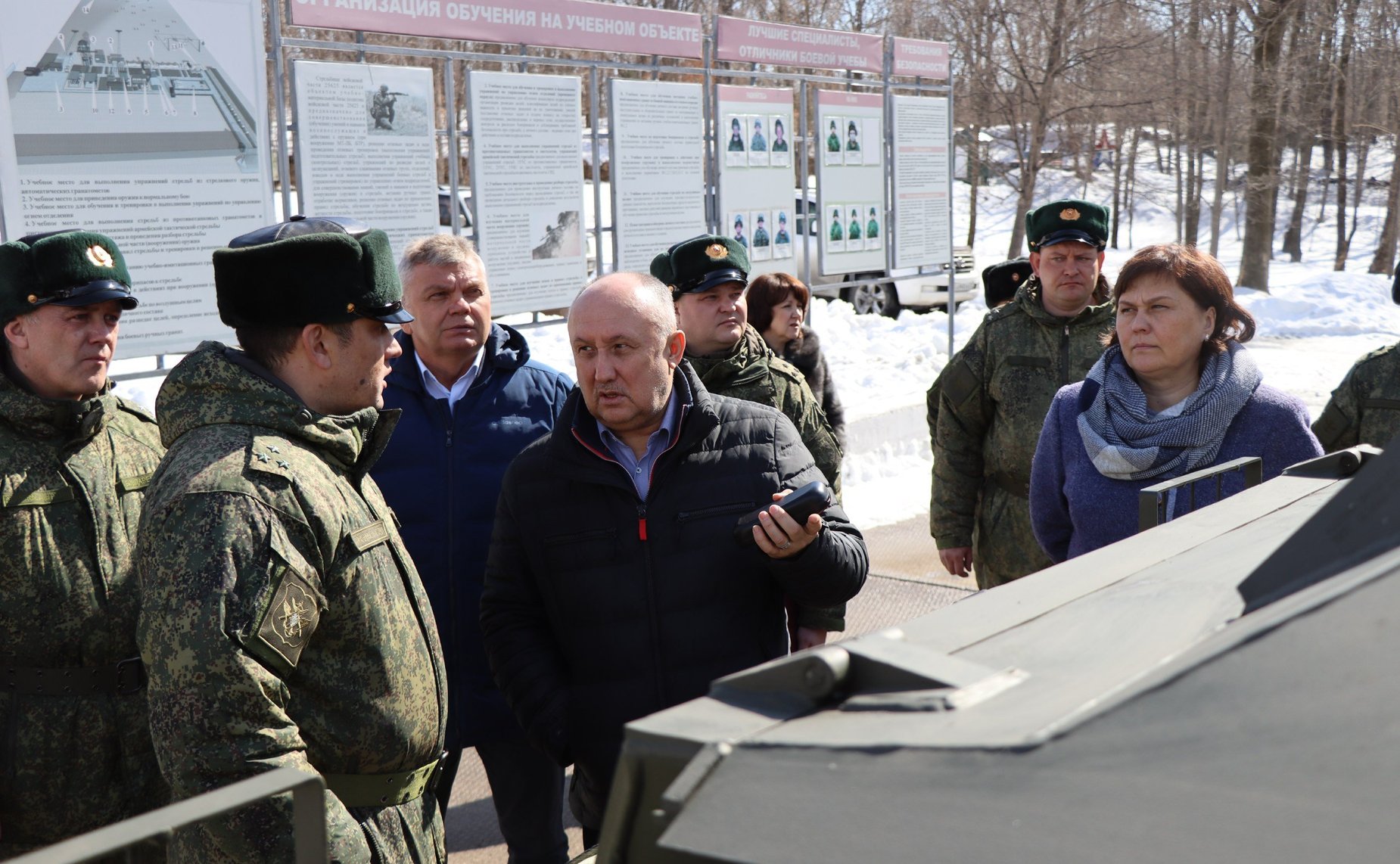 Андрей Базилевский побывал в одной из воинских частей Восточного военного округа