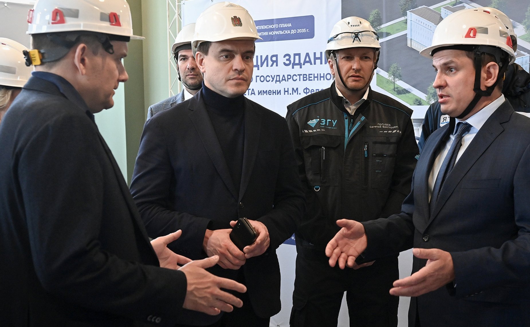 Николай Журавлёв и Инна Святенко посетили город Норильск с рабочей поездкой, посвященной мониторингу реализации Комплексного плана социально-экономического развития города до 2035 года