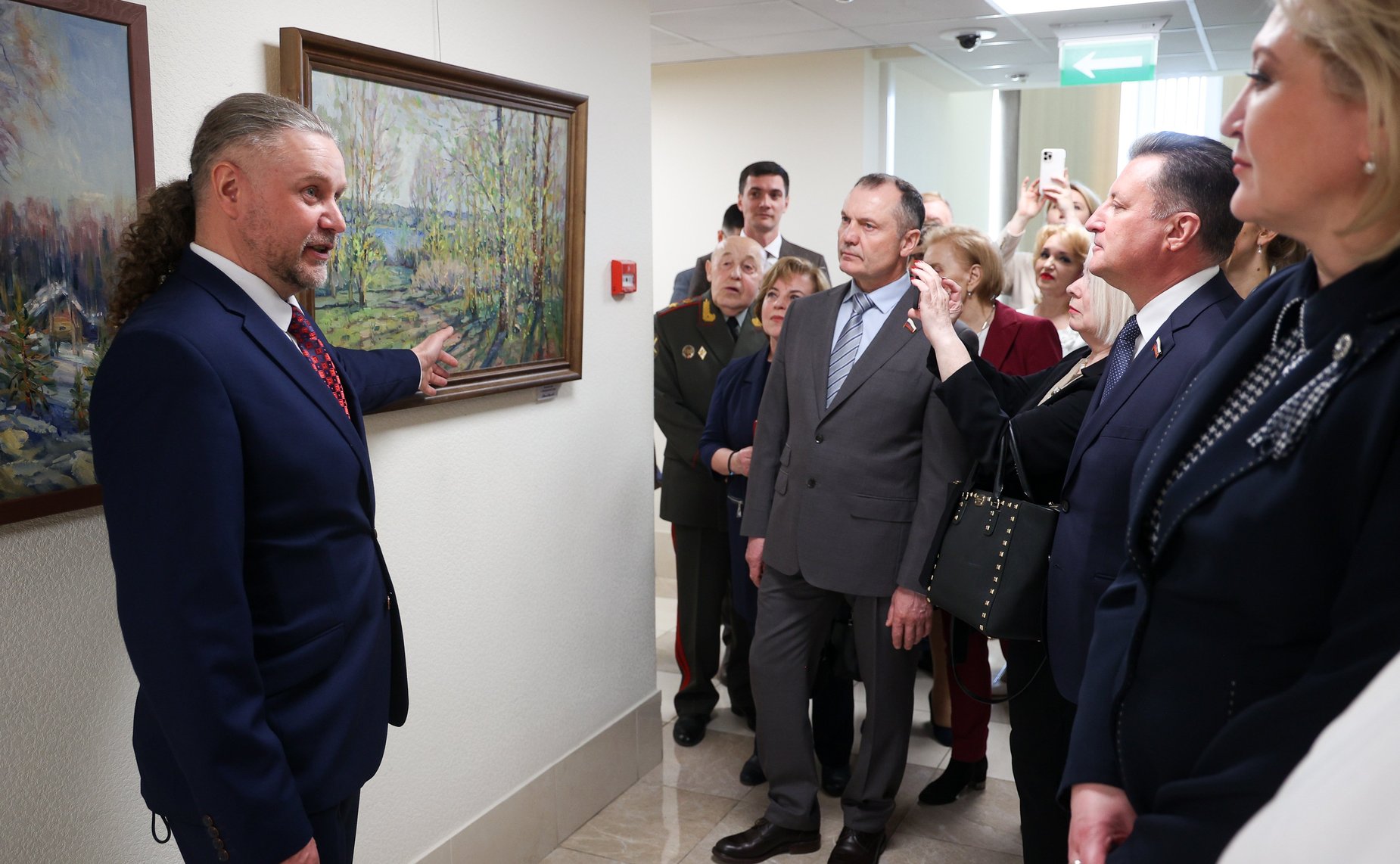 Открытие в Совете Федерации выставки «По Земле Вологодской»