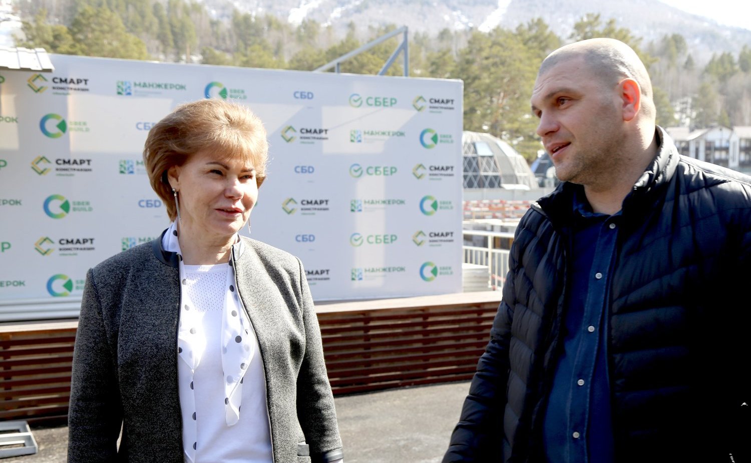 Татьяна Гигель в ходе рабочей поездки в регион побывала на крупнейшем в Сибирском Федеральном округе всесезонном курорте «Манжерок»