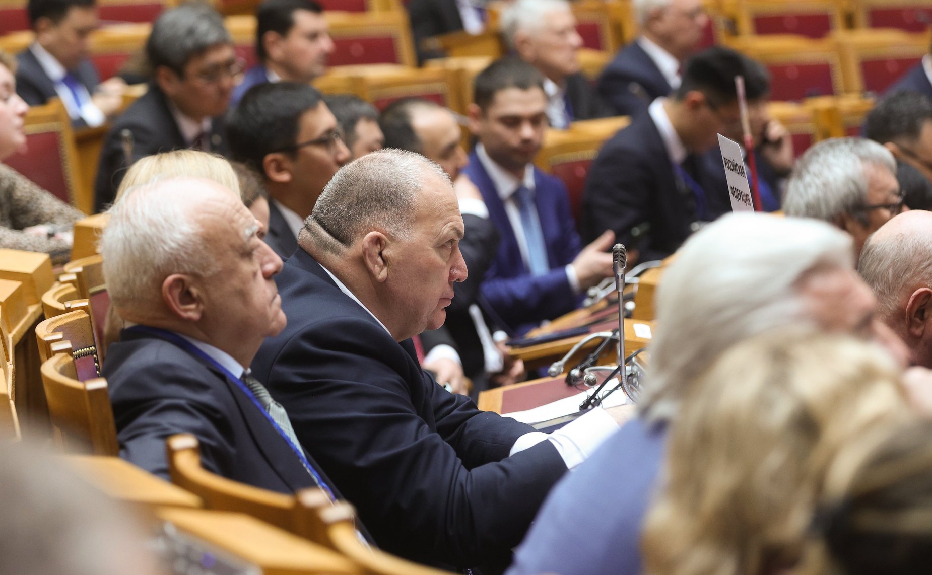 Торжественное заседание Межпарламентской Ассамблеи государств-участников СНГ, посвящённое 80-летию Победы в Великой Отечественной войне