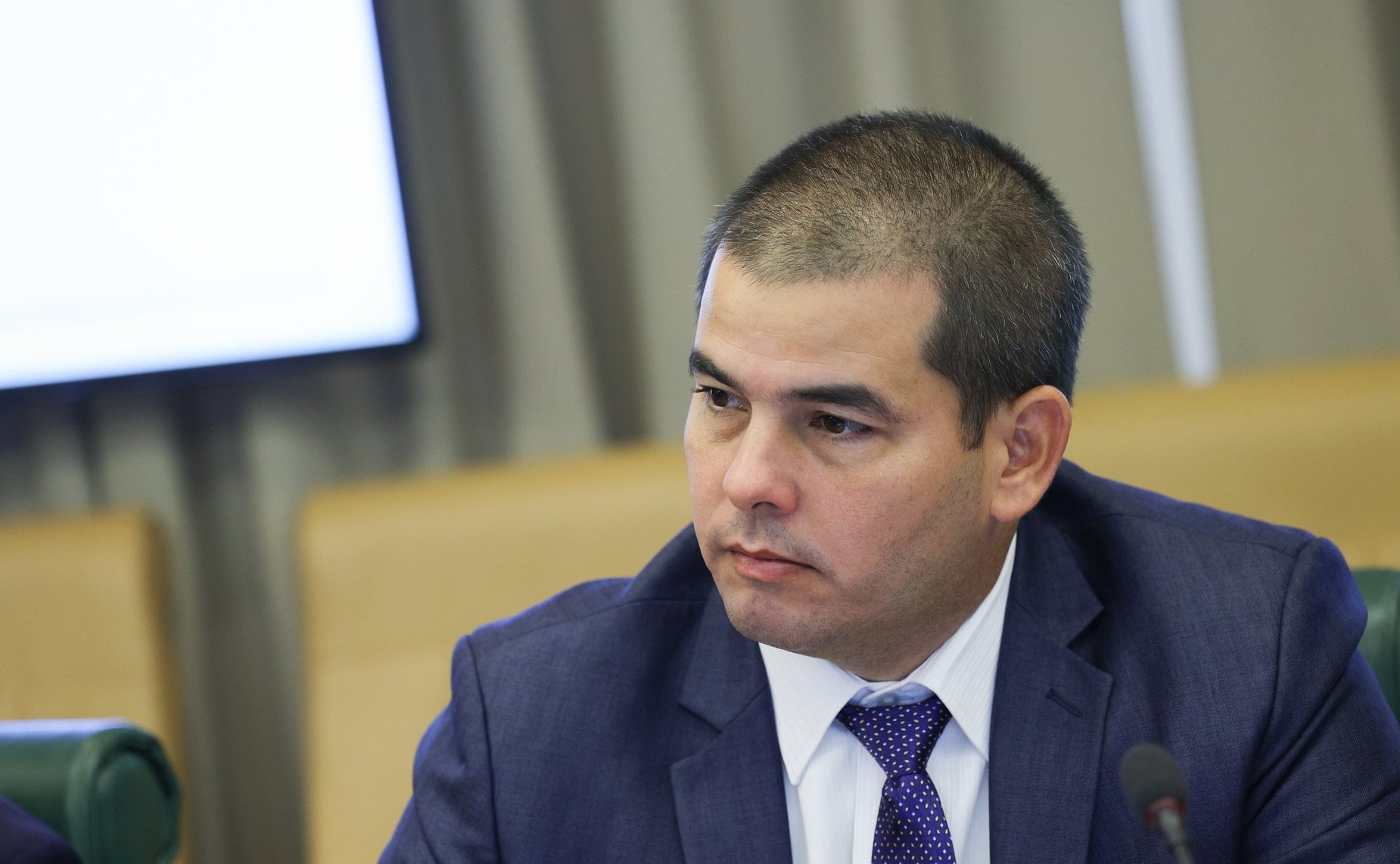 Встреча сенаторов РФ с заведующим международным отделом ЦК Коммунистической партии Кубы, членом Комиссии по международным связям Национальной Ассамблеи народной власти Республики Куба Эмилио Лосадой