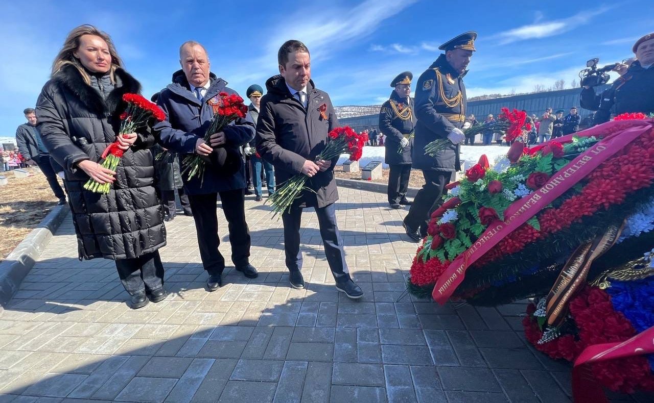 Татьяна Сахарова в рамках работы в регионе приняла участие в мероприятиях, посвященных 77-й годовщине Победы в Великой Отечественной войне