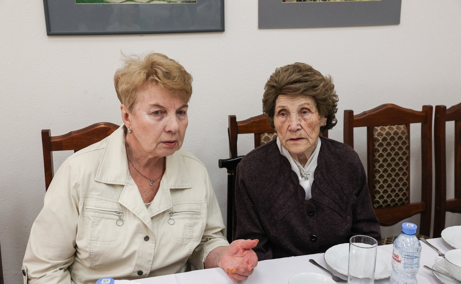 В рамках подготовки празднования 80-летия полного освобождения Ленинграда от фашистской блокады Валентина Матвиенко встретилась с ветеранами — жителями блокадного Ленинграда