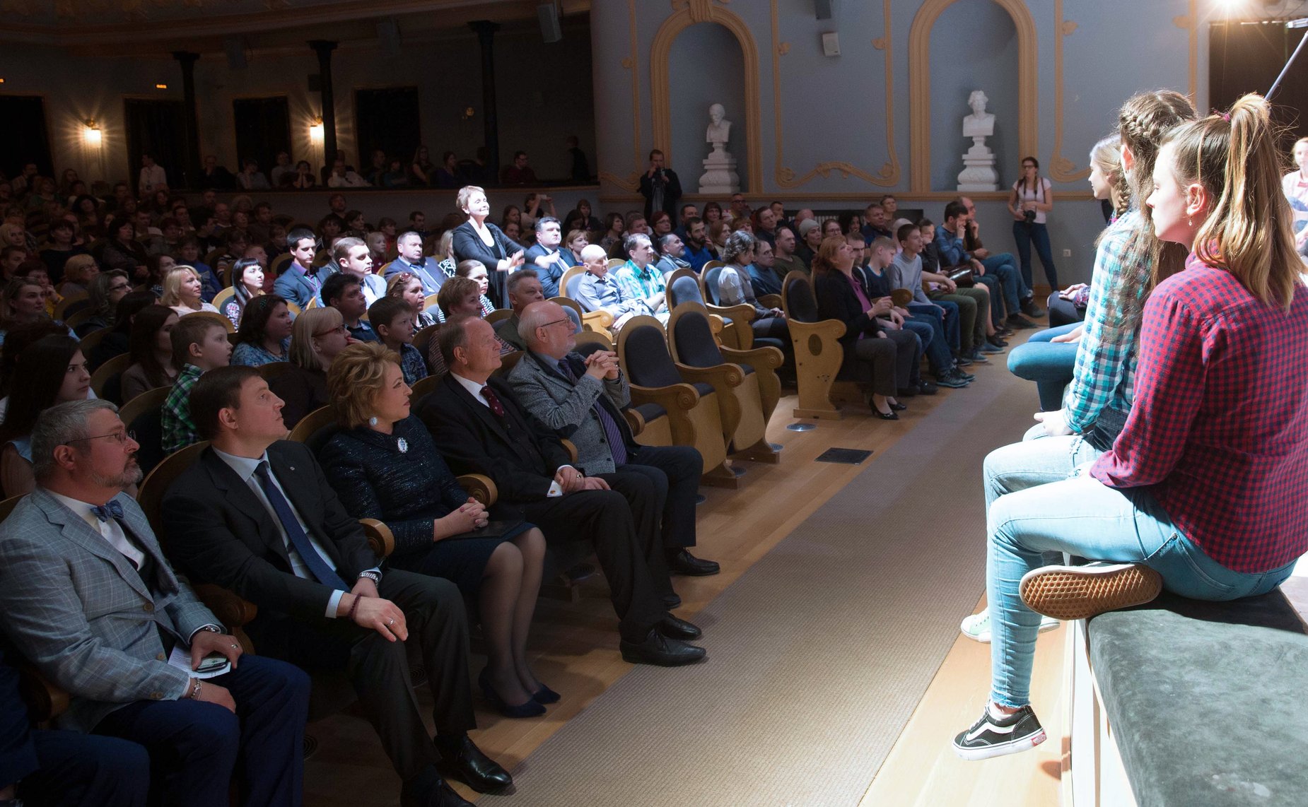 Валентина Матвиенко приняла участие в открытии международного фестиваля «Другое искусство»