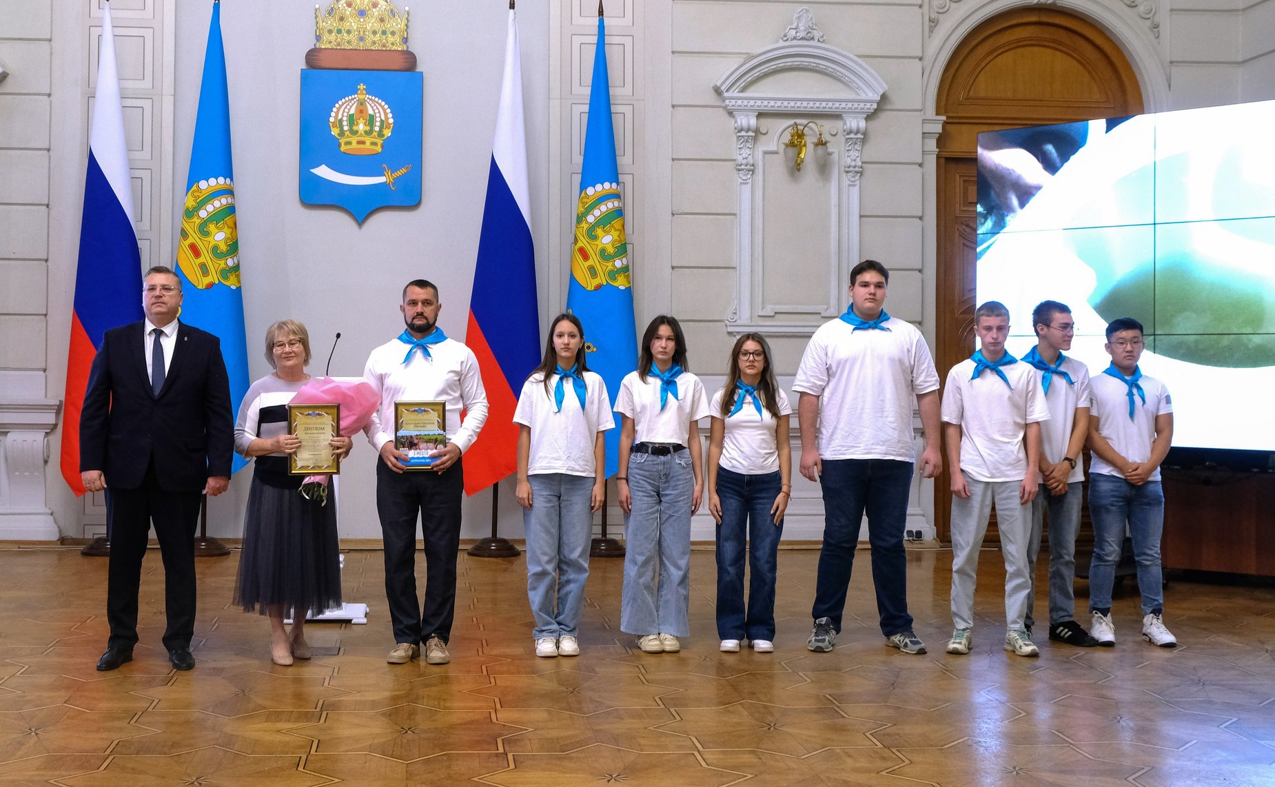 Геннадий Орденов принял участие в торжественной церемонии подведения итогов областного конкурса по спасению молоди рыб из отшнурованных водоемов