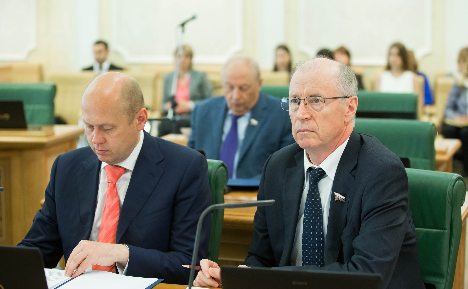 Н. Петрушкин Заседание Комитета СФ по бюджету и финансовым рынкам