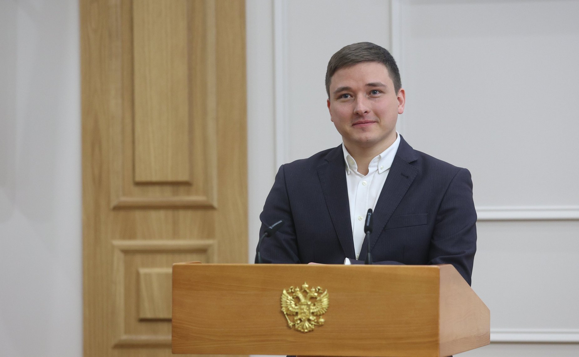 Встреча Председателя СФ Валентины Матвиенко с победителями Всероссийского конкурса молодежных авторских проектов и проектов в сфере образования «Моя страна- моя Россия»