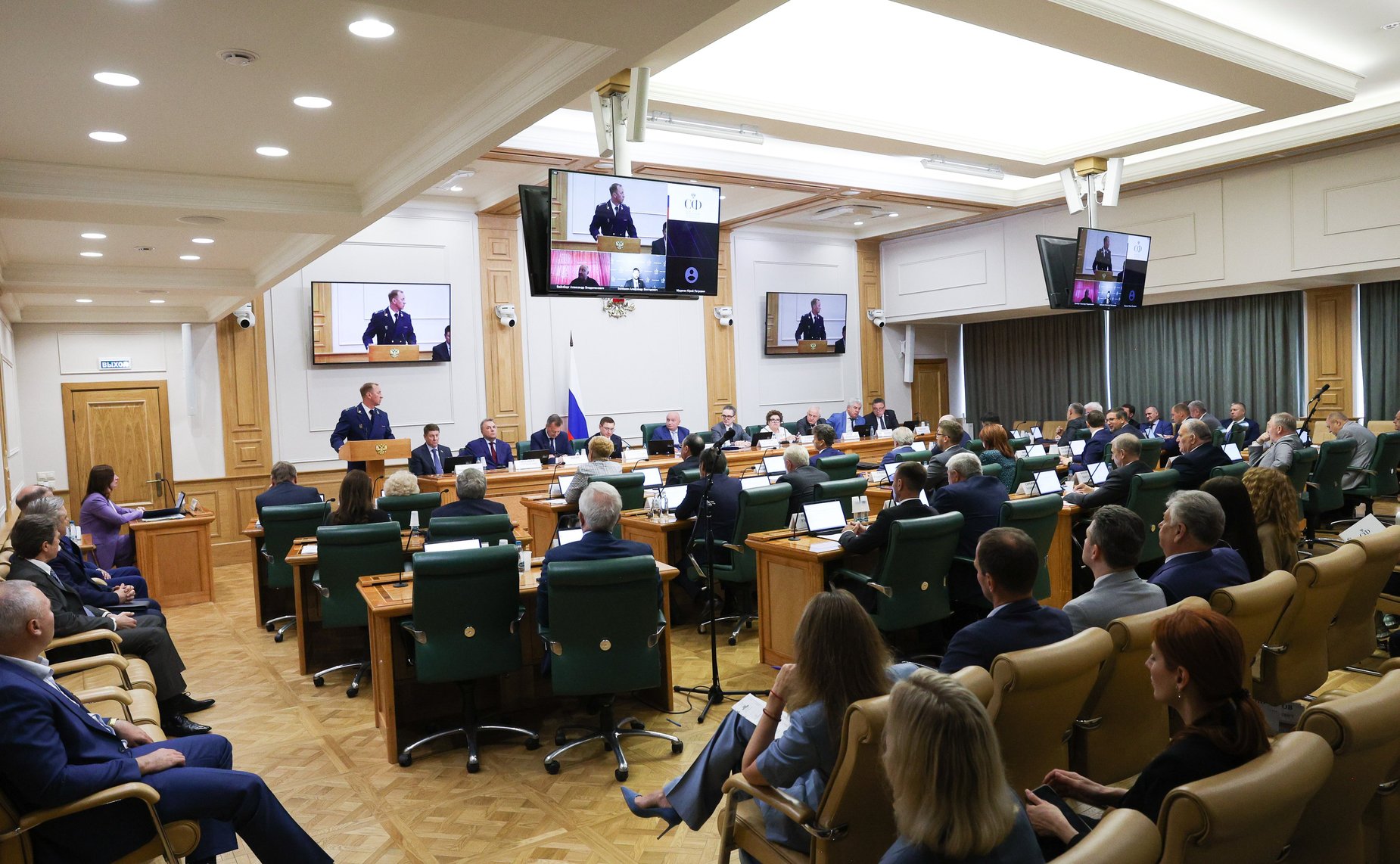 Совместное заседание Комитета СФ по конституционному законодательству и государственному строительству, Комитета СФ по обороне и безопасности и Комитета СФ по федеративному устройству, региональной политике, МСУ и делам Севера