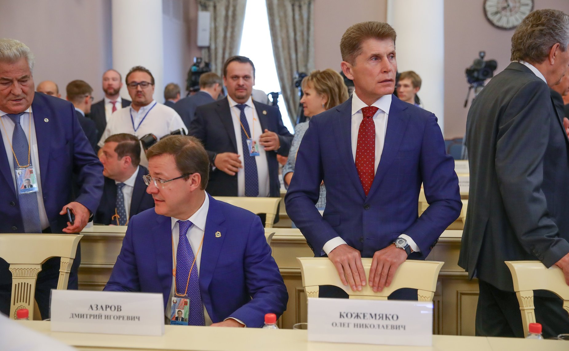 Дмитрий Азаров и Олег Кожемяко