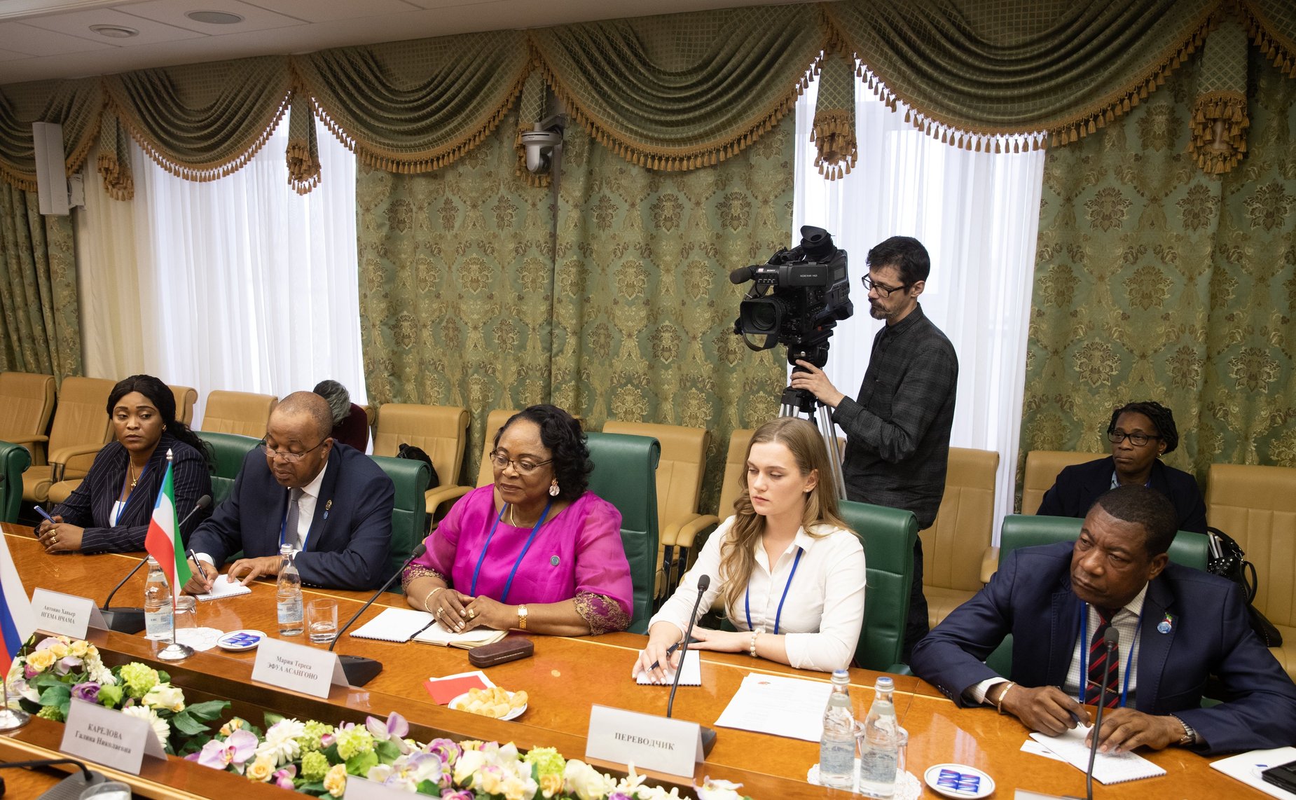 Встреча с Председателем Сената Экваториальной Гвинеи