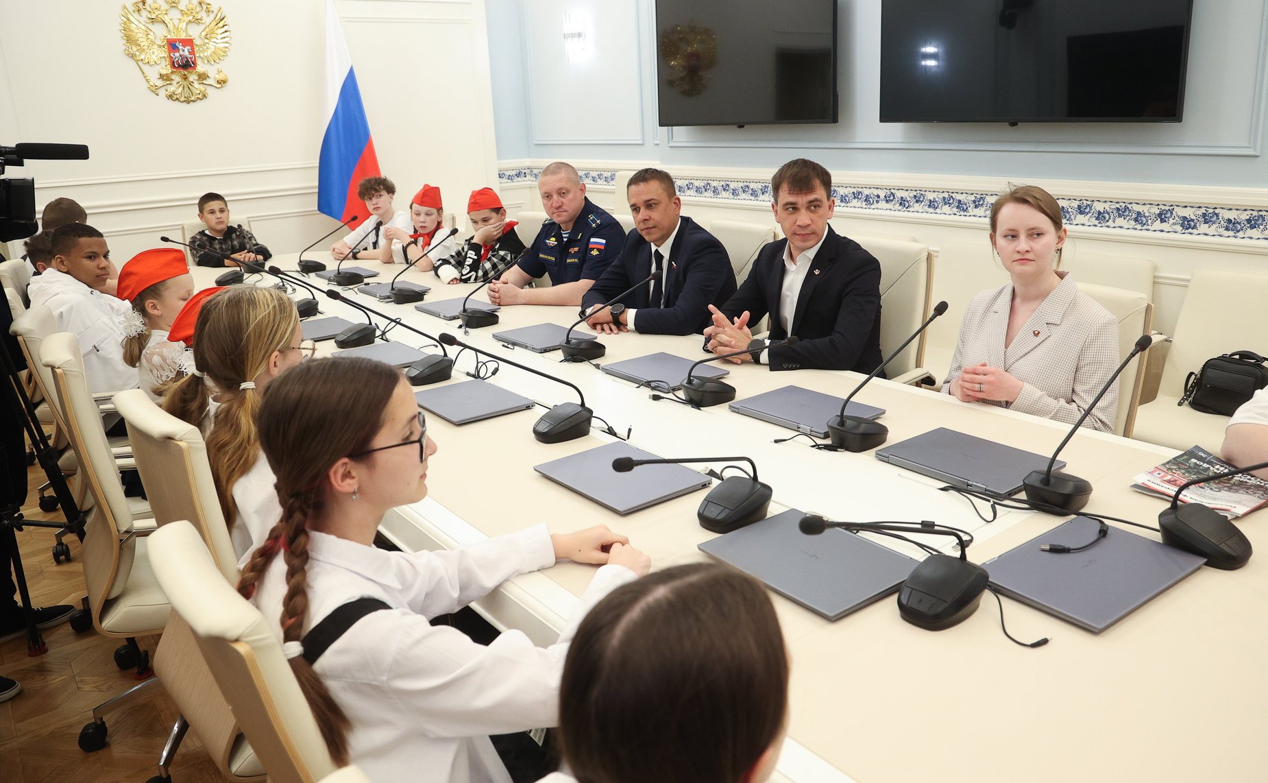 Встреча Айрата Гибатдинова со школьниками Ульяновской области