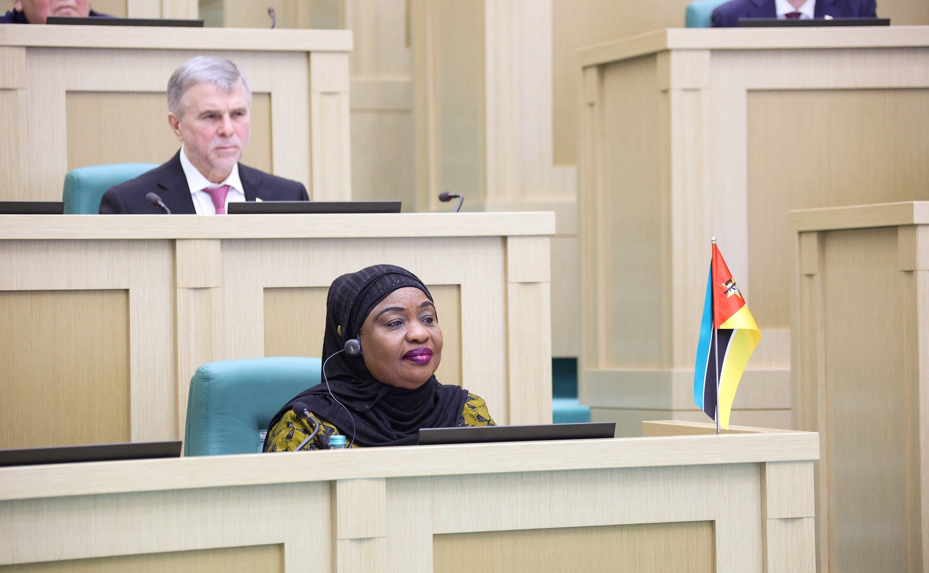 Председатель Ассамблеи Республики Мозамбик Маргарида Адамужи Талапа