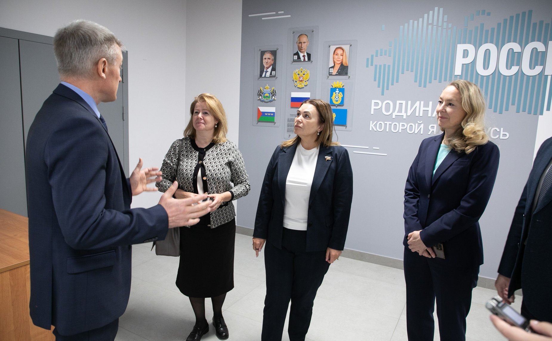 Сенаторы посетили Центр физкультурной и спортивной работы «Олимпия» Тюменского муниципального района