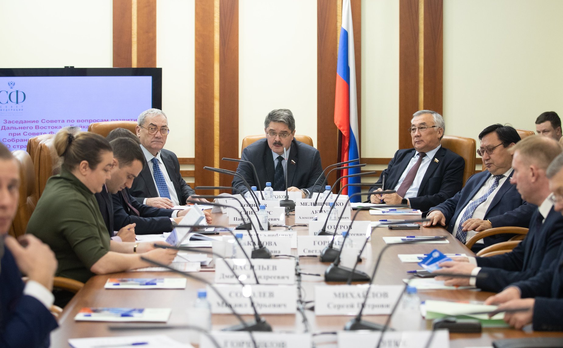 Заседание Совета по вопросам развития Дальнего Востока и Байкальского региона при Совете Федерации на тему «О стратегии развития электроэнергетики Дальнего Востока и Байкальского региона»