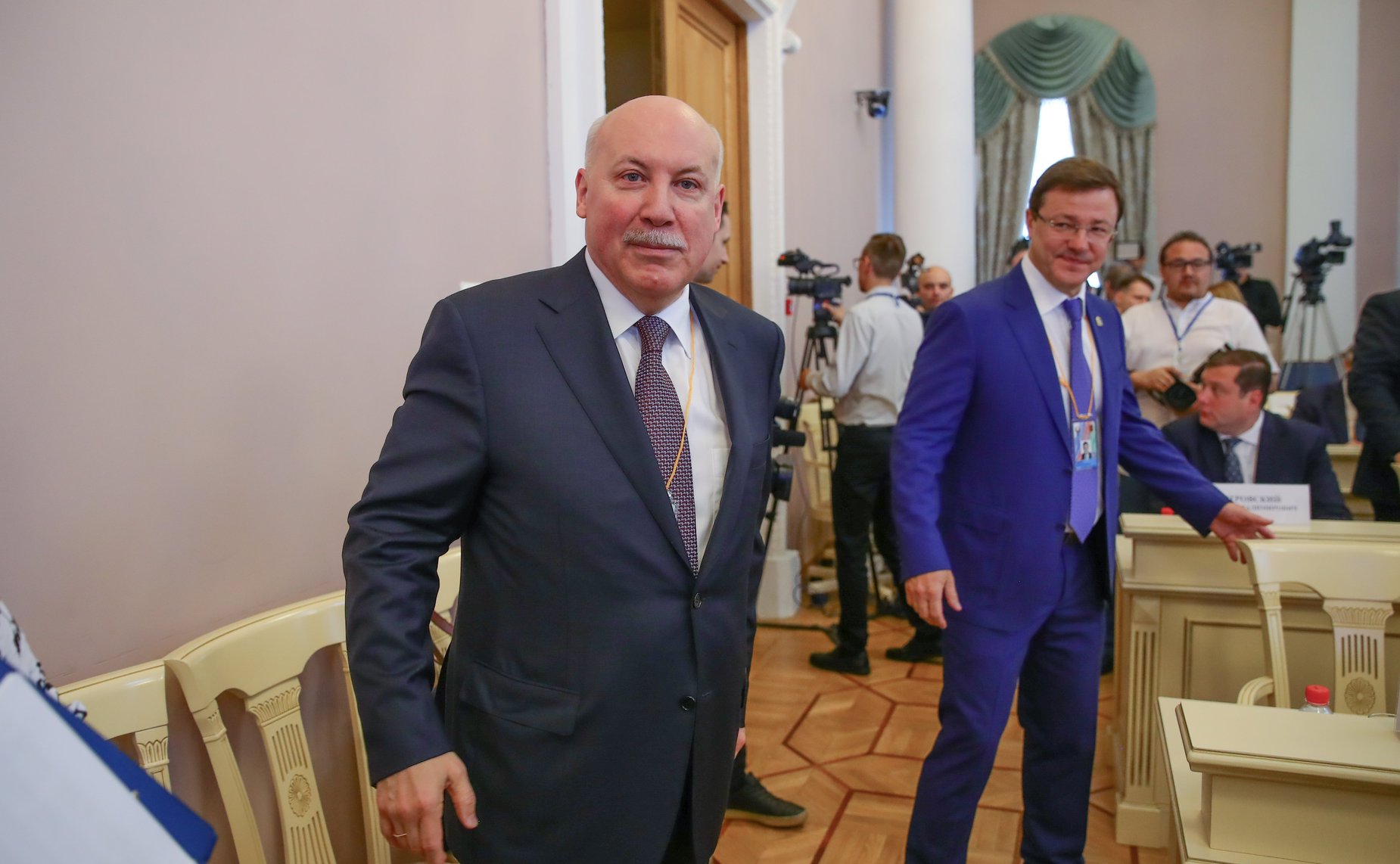 Дмитрий Мезенцев и Дмитрий Азаров