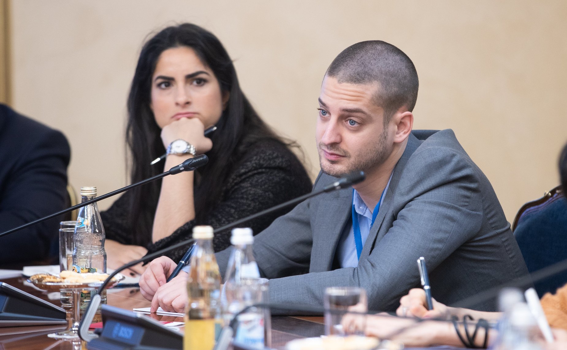 Встреча Константина Косачева с участниками проекта «Россия глазами зарубежных лидеров нового поколения»