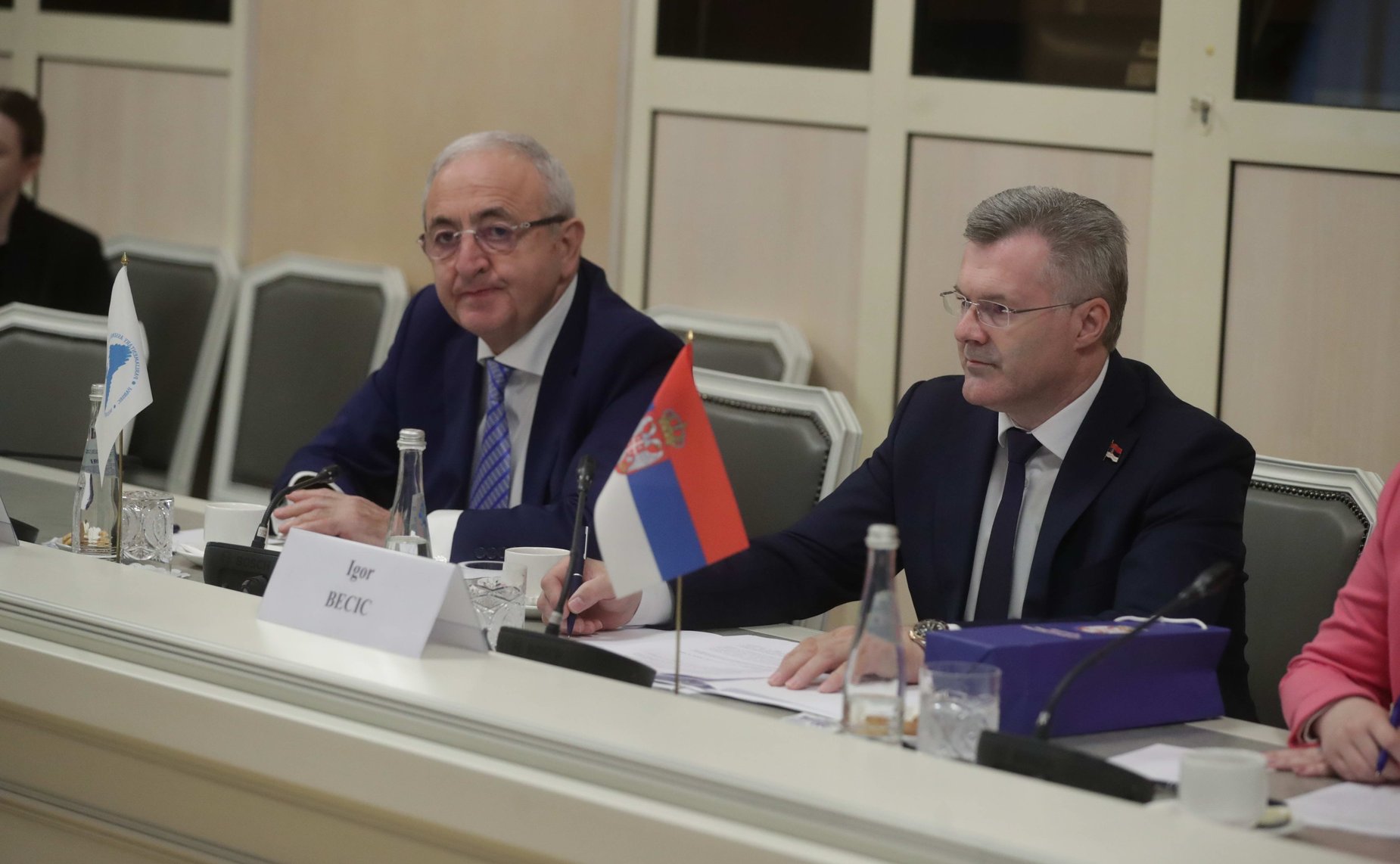 Алексей Кондратенко и Николай Семисотов приняли участие во встрече российских парламентариев с делегацией ПАЧЭС