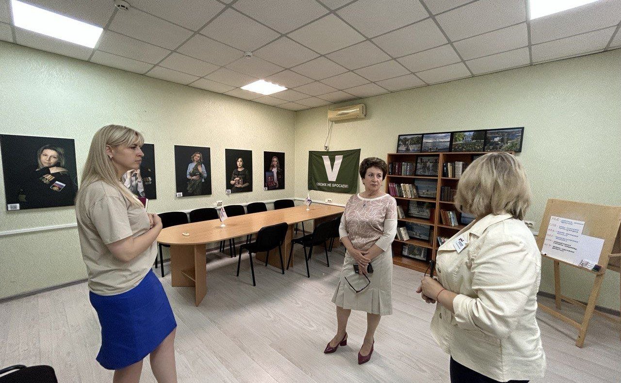 Екатерина Алтабаева встретилась с руководством филиала Фонда «Защитники Отечества» в Севастополе